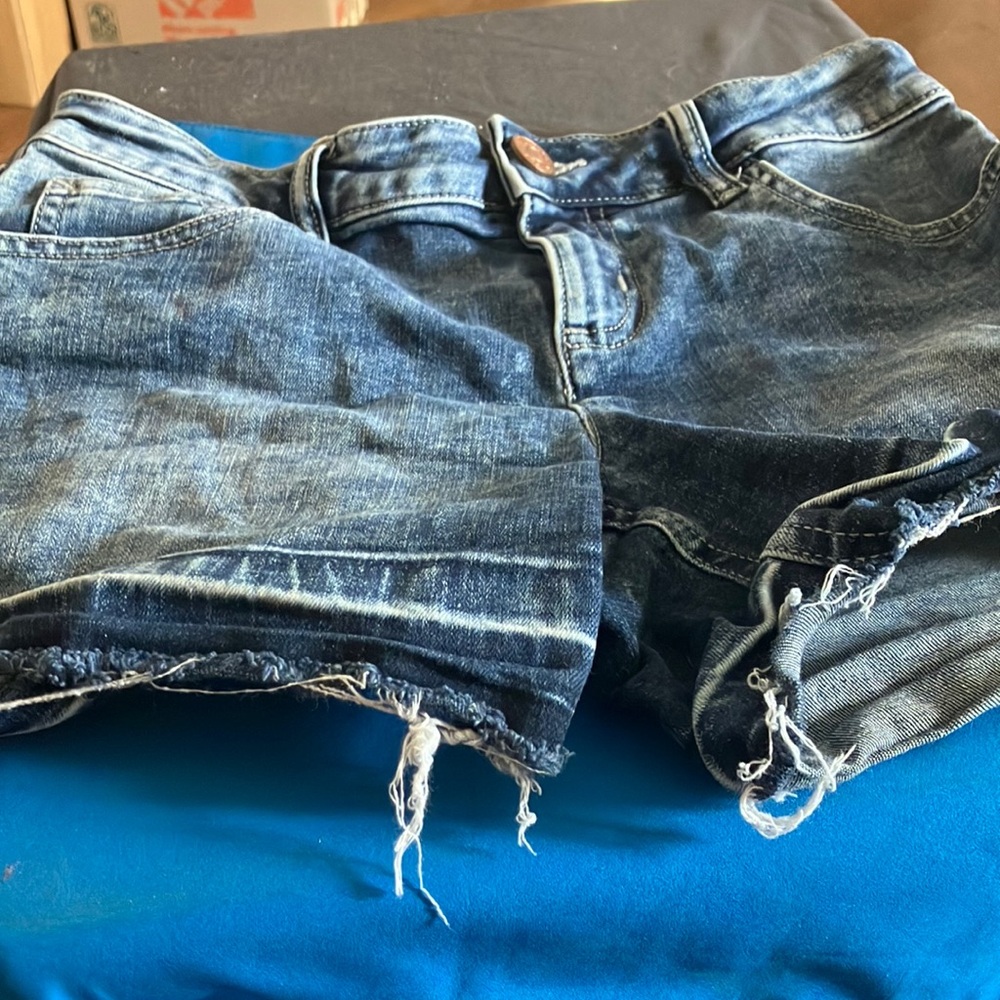 Girls justice Distressed Denim Shorts 14
